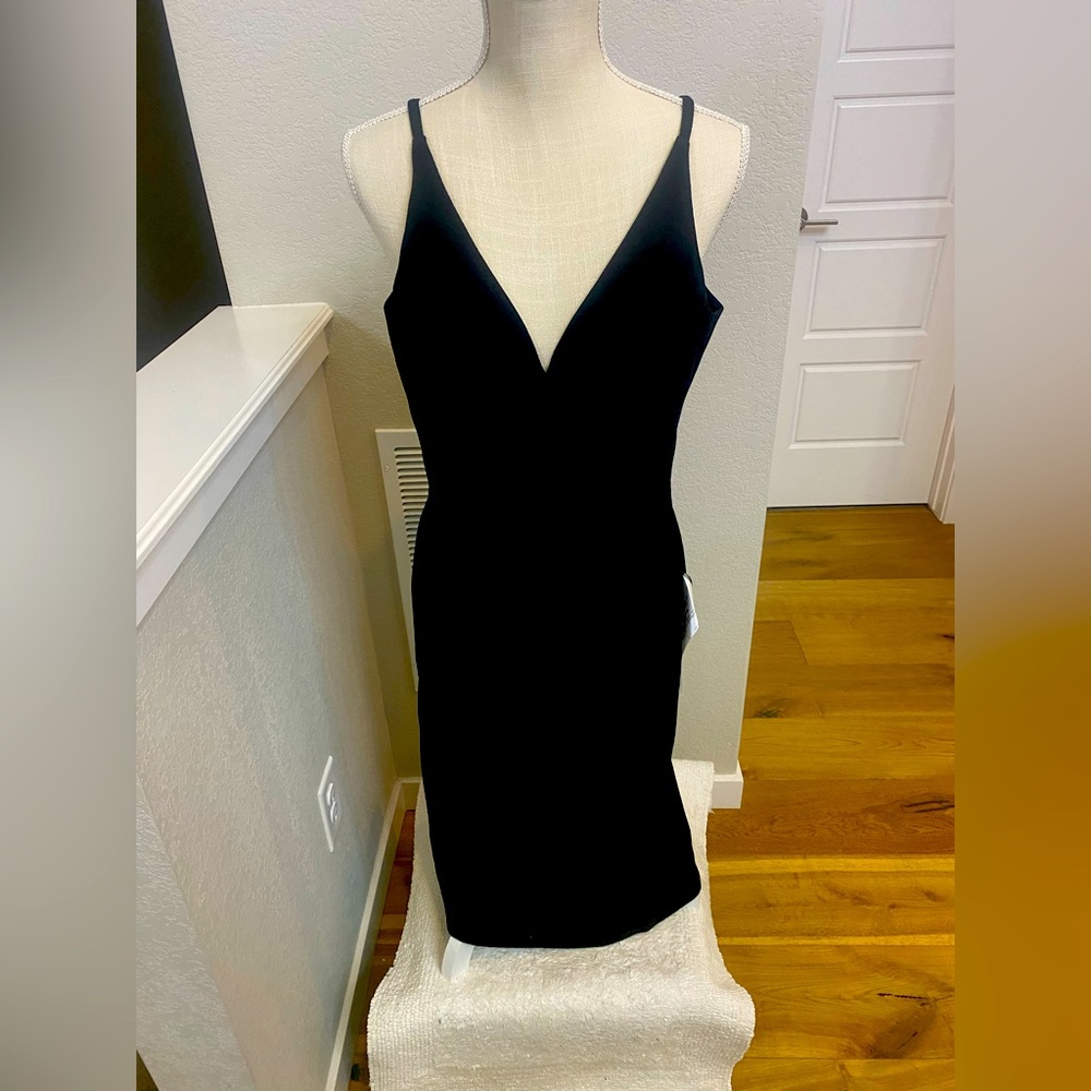 Dress the Population black dress.